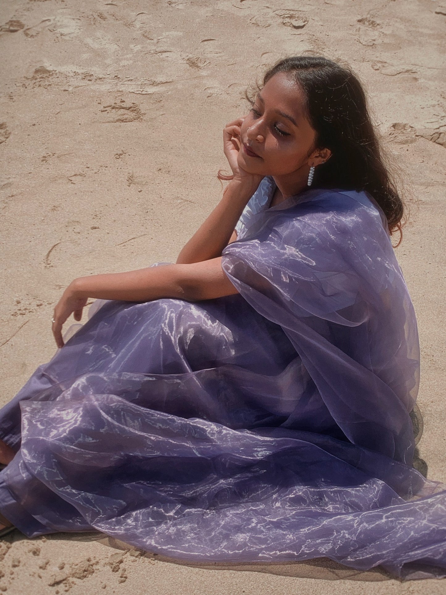 Lavender-Silver Surfer - Label Anaira