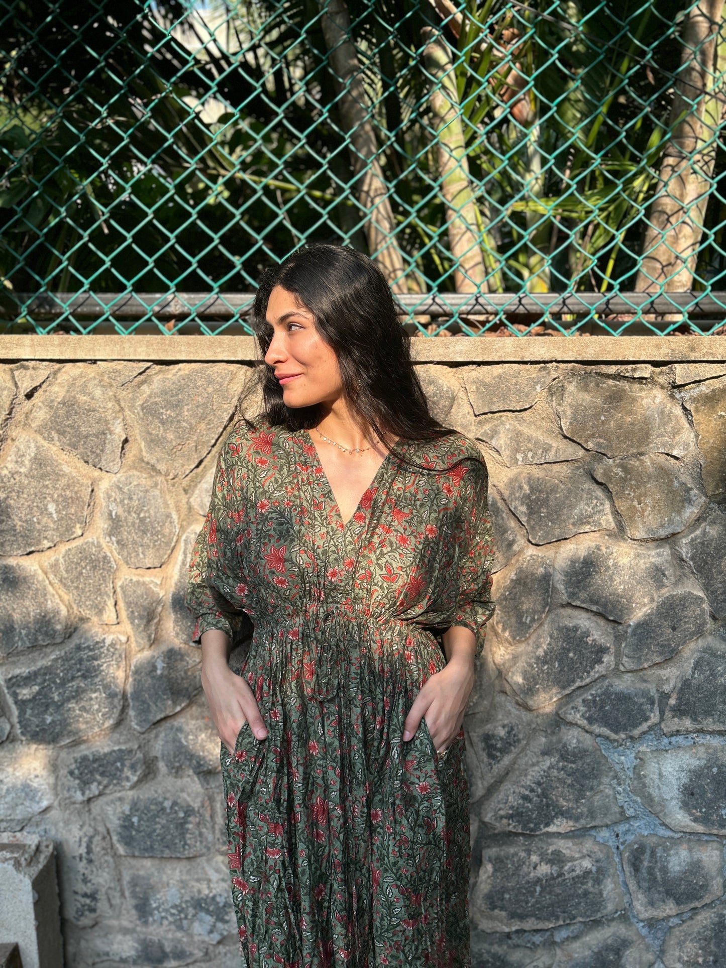 Weihnachtsmorgen: Kleid in Einheitsgröße