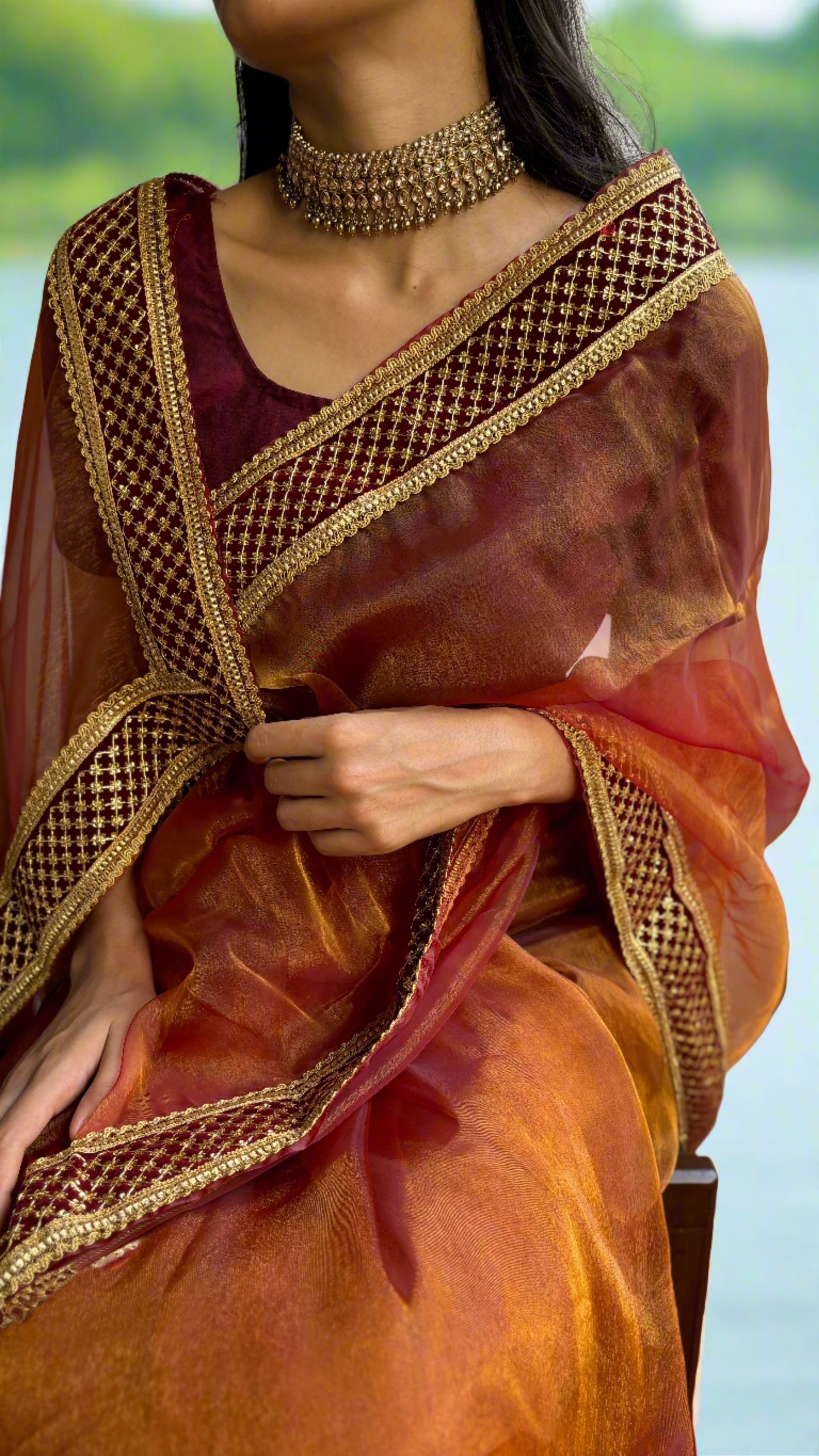 Luxury Empress Saree - Label Anaira