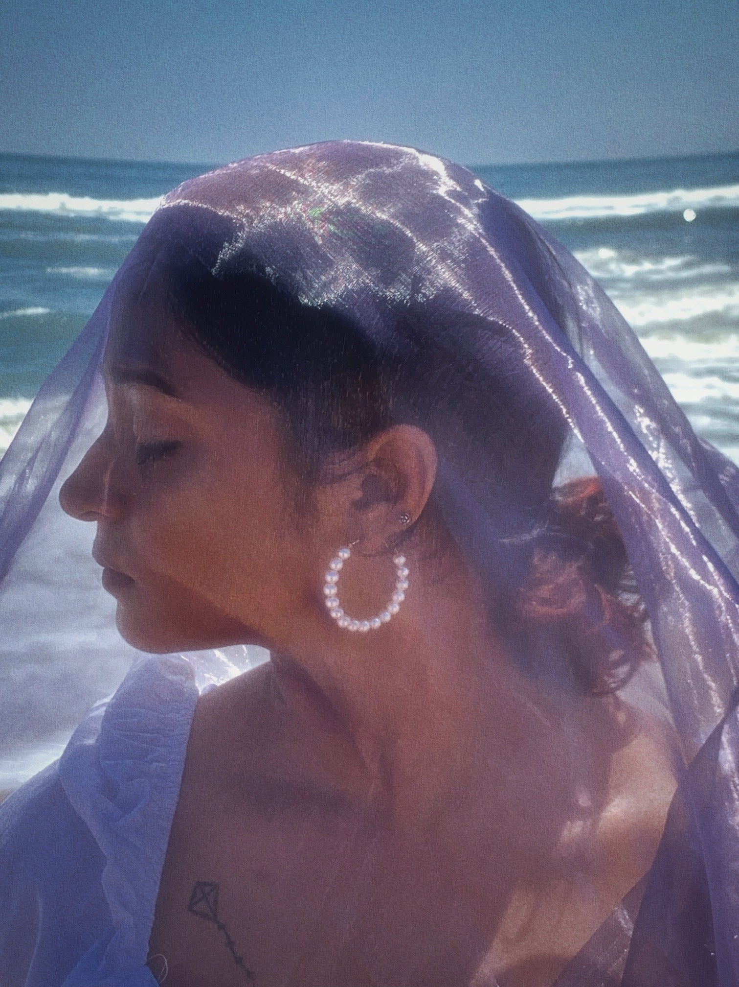 Lavender-Silver Surfer - Label Anaira