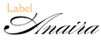 Logo of 'Label Anaira' with 'Anaira' in cursive on a white background.