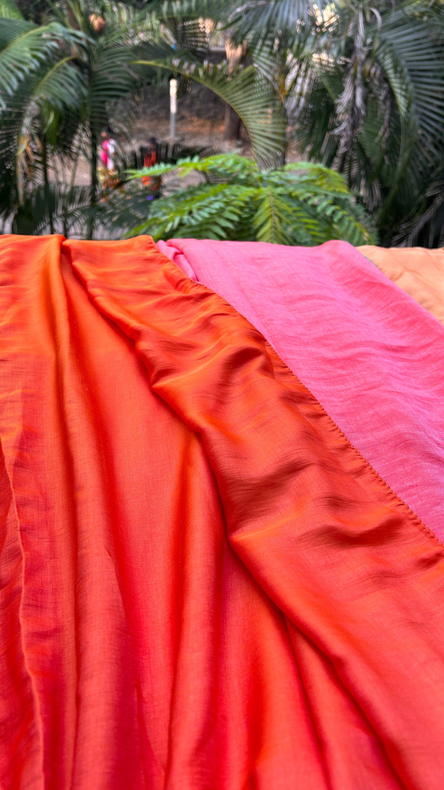 Sunset : Reversible Saree