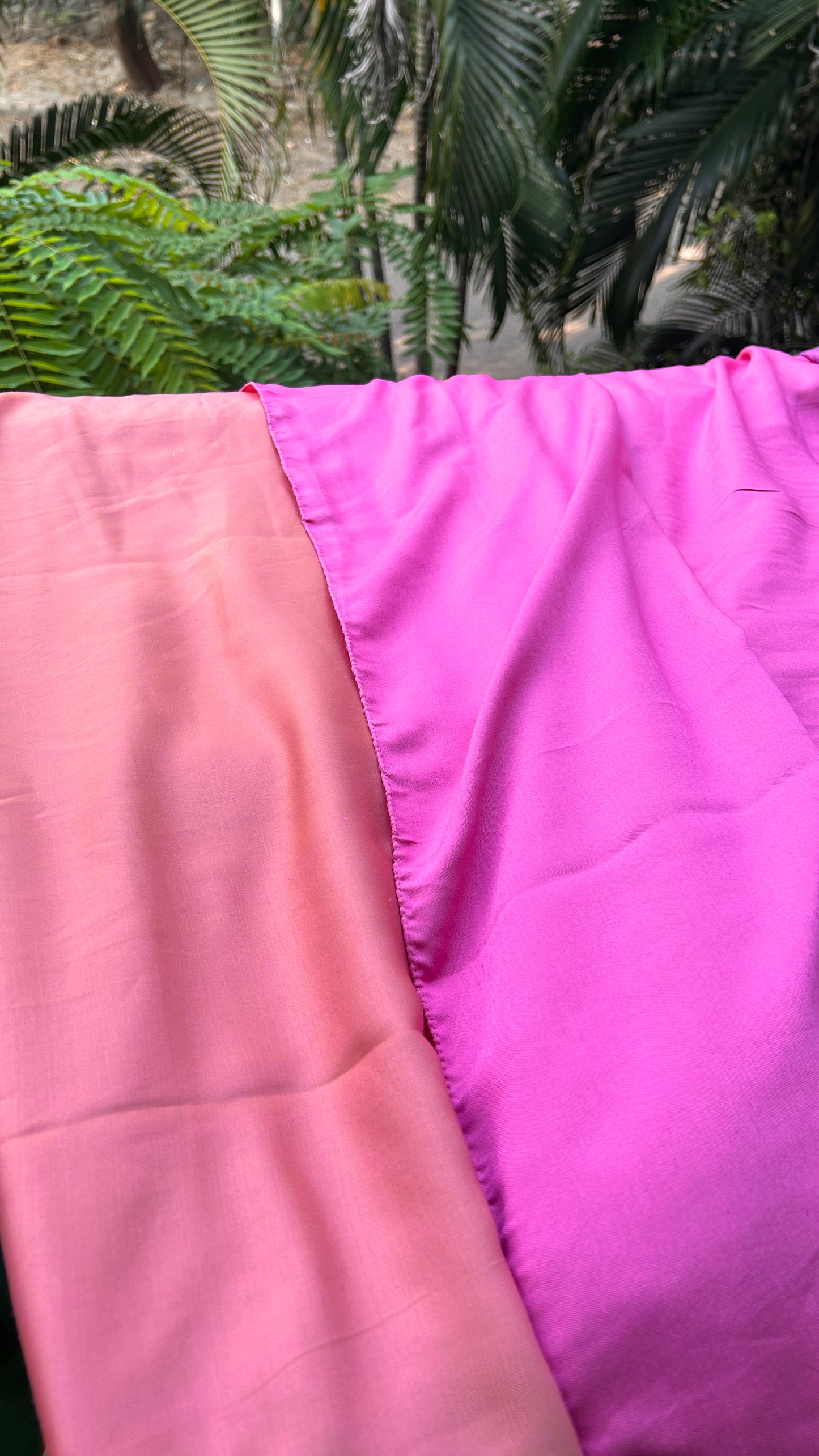 Shades of Pink - Reversible Saree