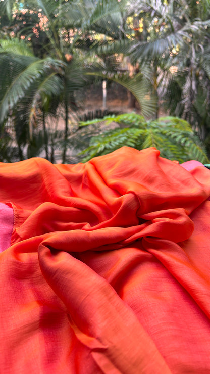 Sunset : Reversible Saree - Label Anaira