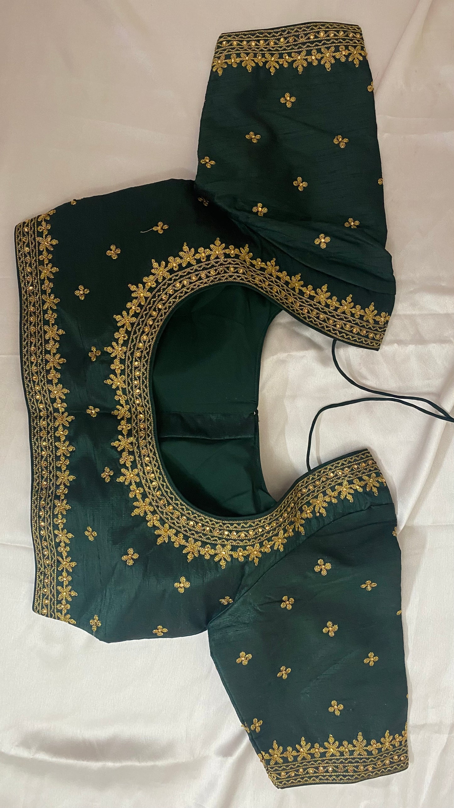 Enchanting Emerald Blouse