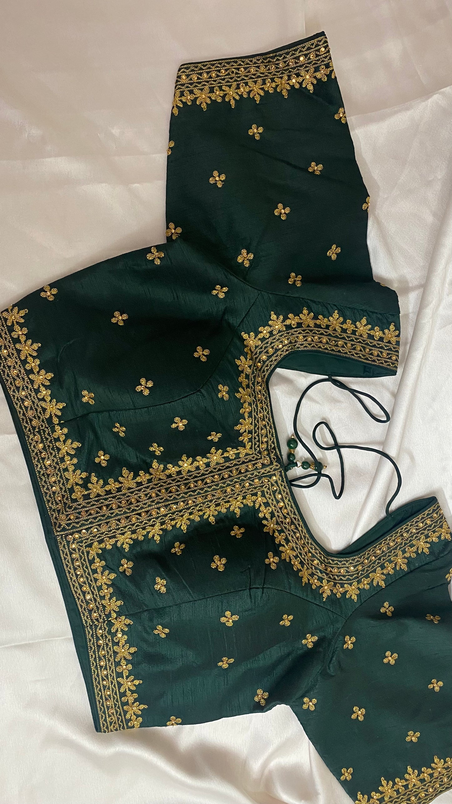 Enchanting Emerald Blouse