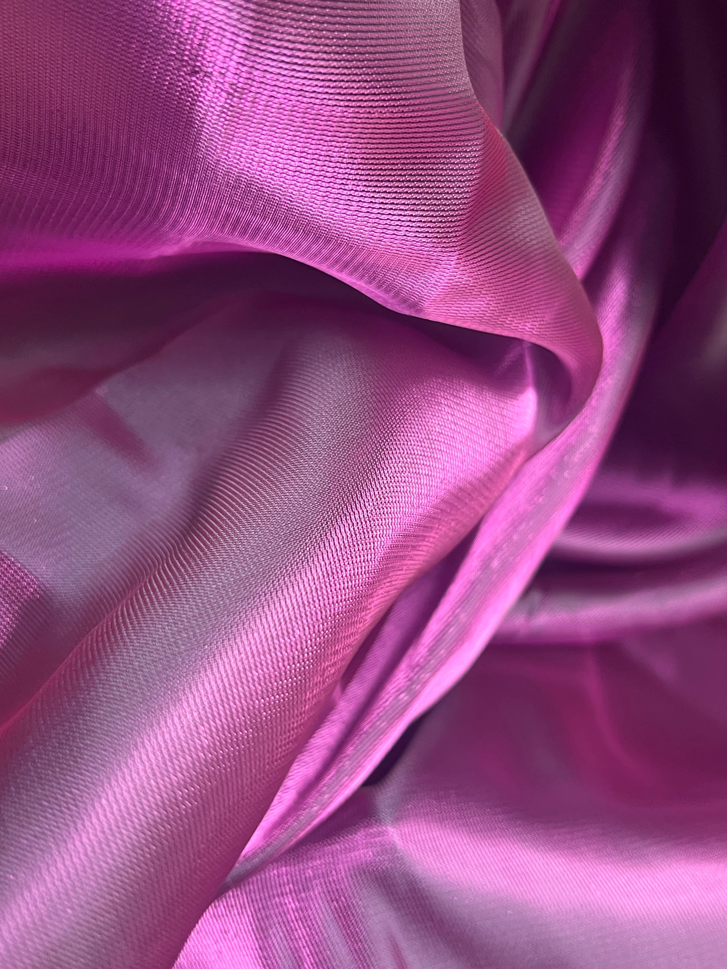 Bubble Gum - Purple & Pink Organza Saree