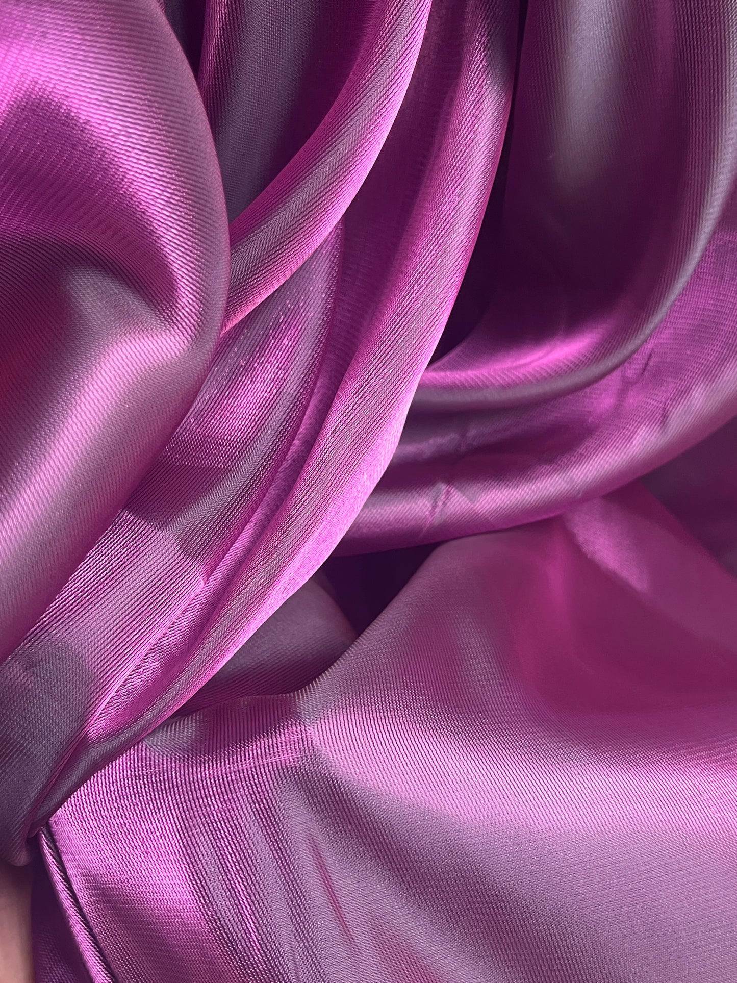 Bubble Gum - Purple & Pink Organza Saree