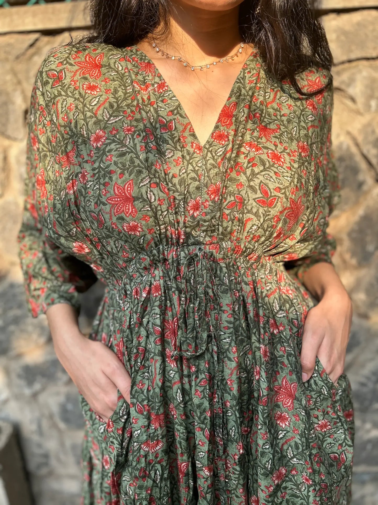 Weihnachtsmorgen: Kleid in Einheitsgröße