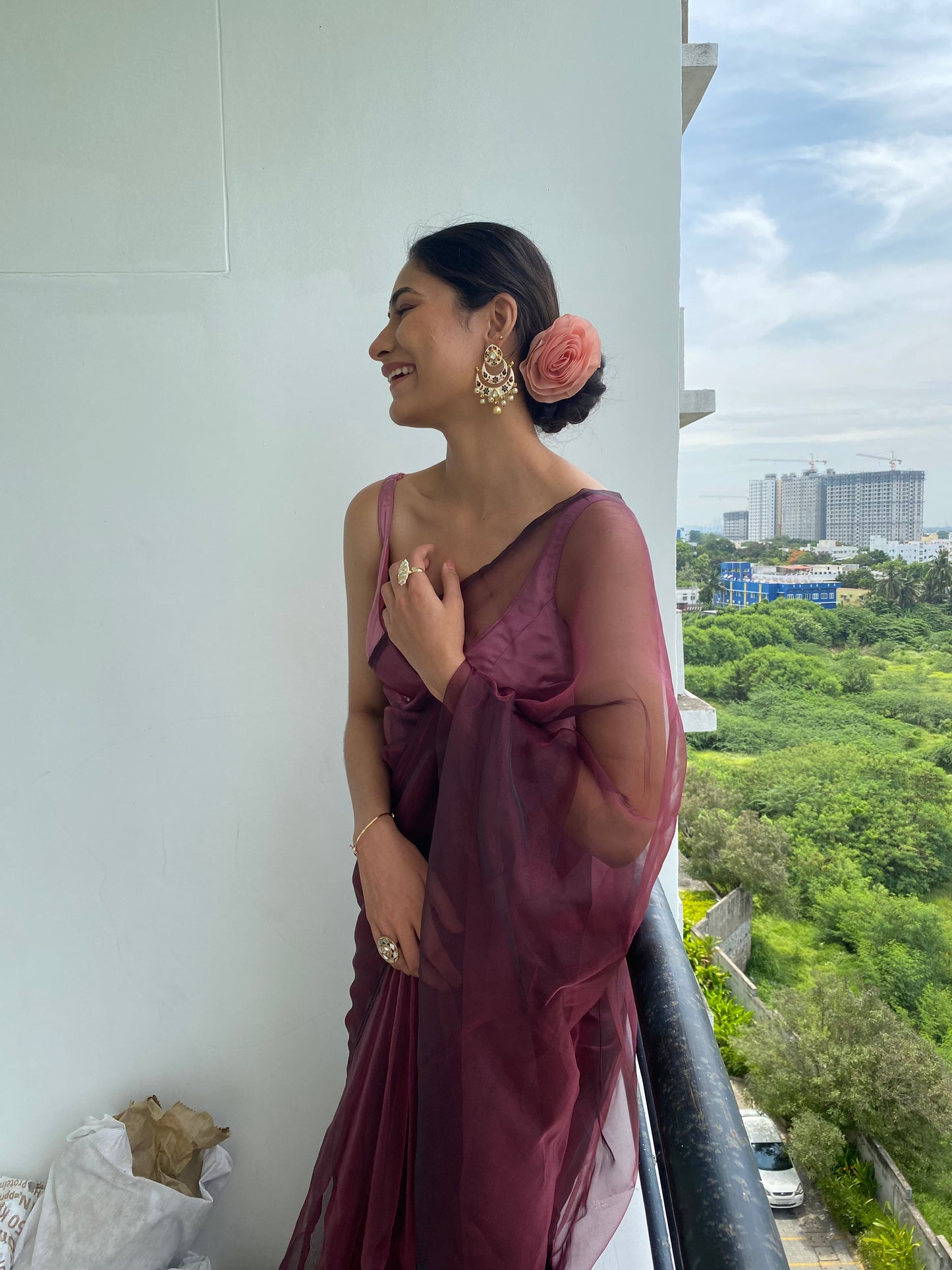 Sangria - Organza Saree