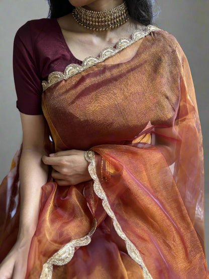 Starstruck Radiance Saree - Label Anaira