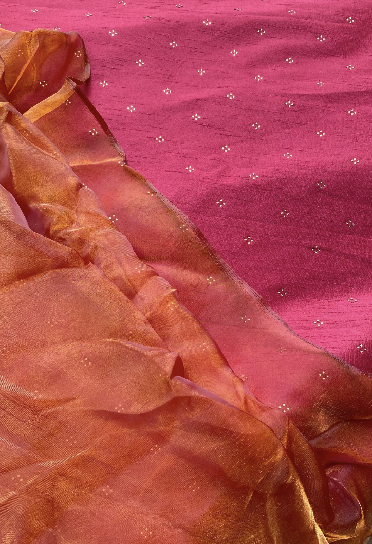 Raw Silk Blouse Material