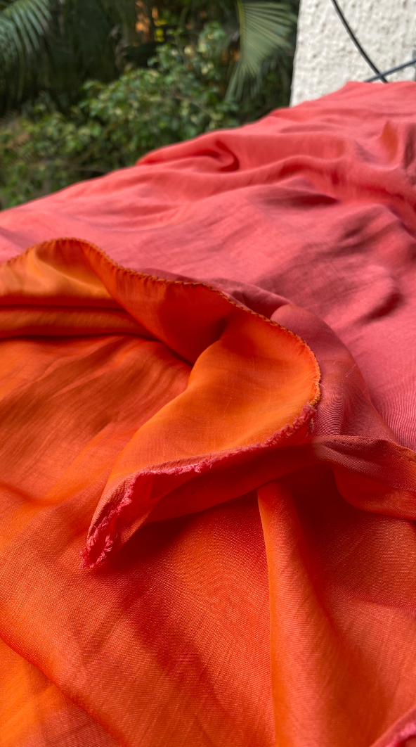 Sunset : Reversible Saree