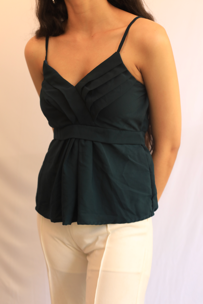 Pleated top