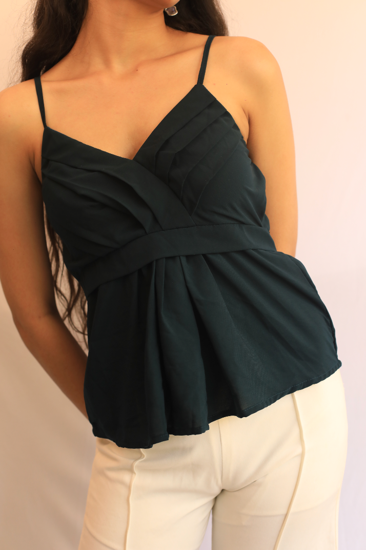 Pleated top