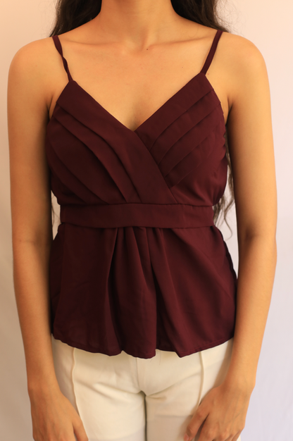 Pleated top - Label Anaira