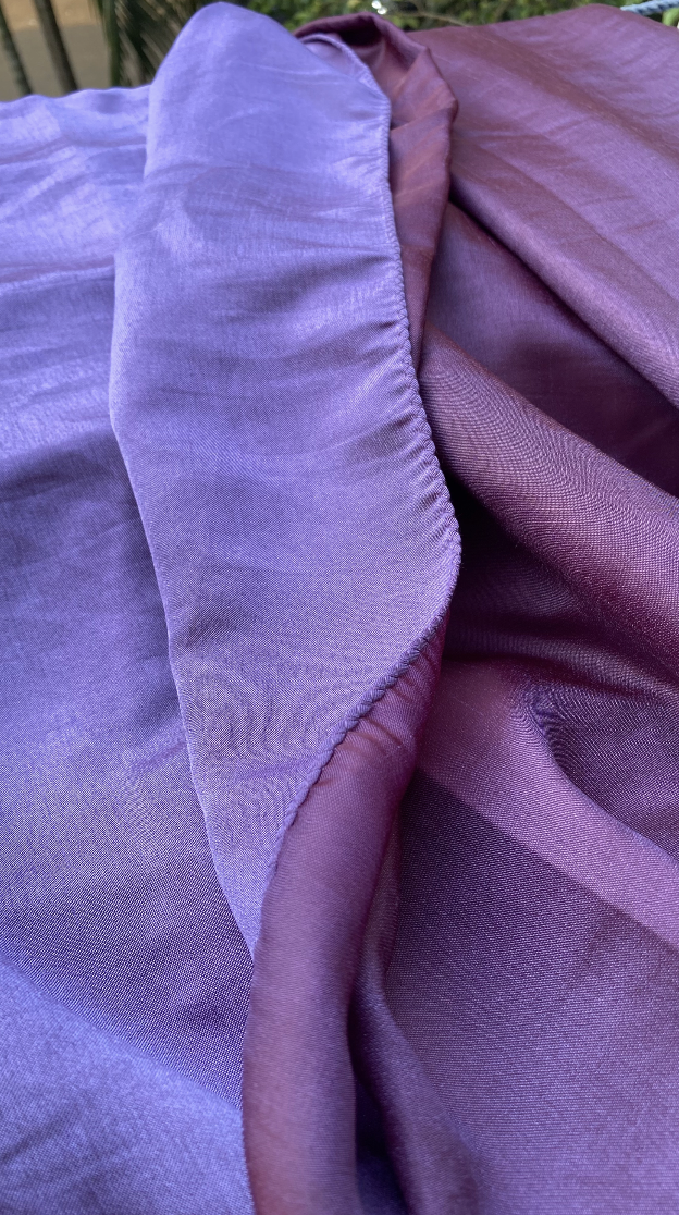 Shades of Purple : Reversible Saree