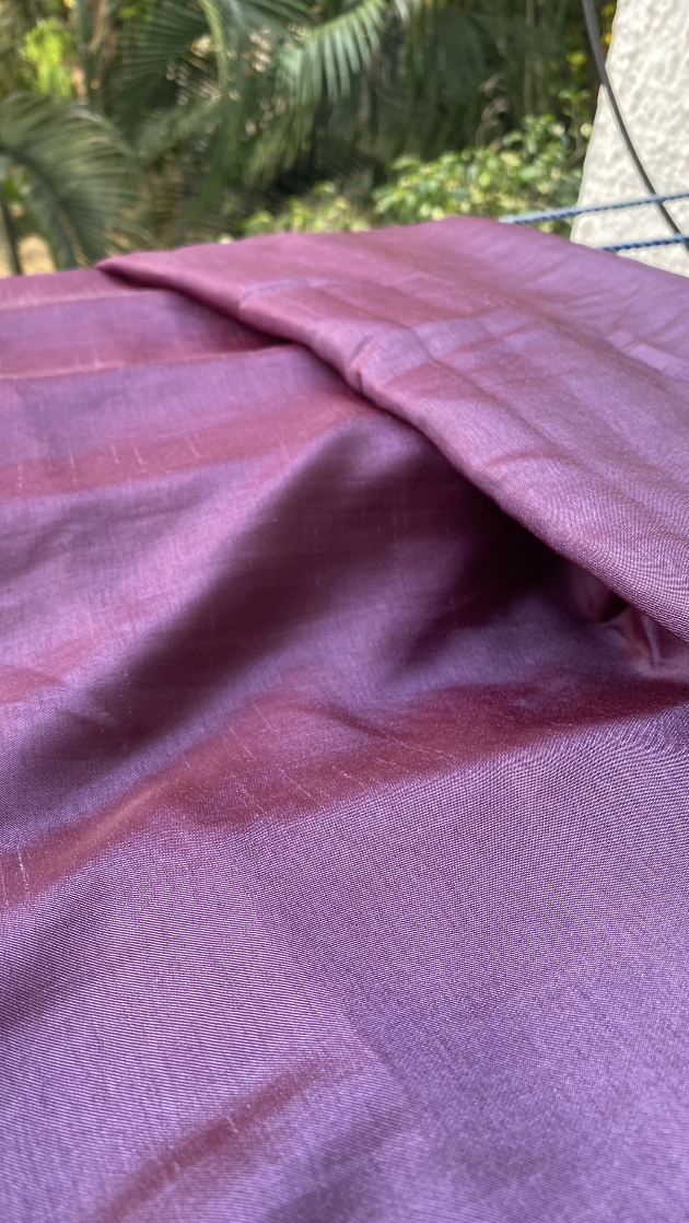 Shades of Purple : Reversible Saree