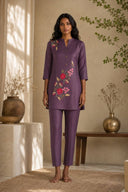 Purple shimmer set front