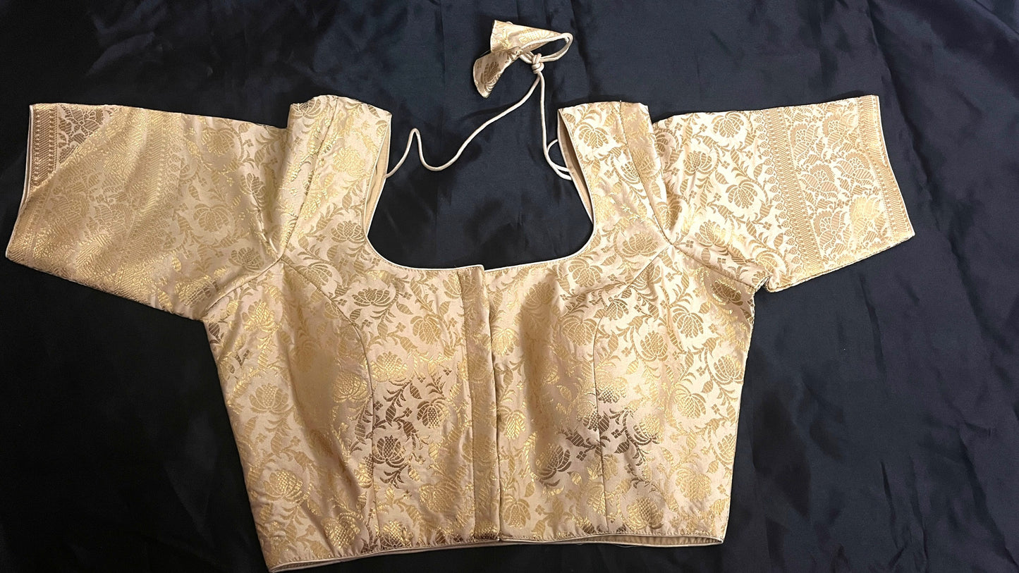 Champagne Glow Blouse