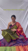 Reel of Linen tissue saree options